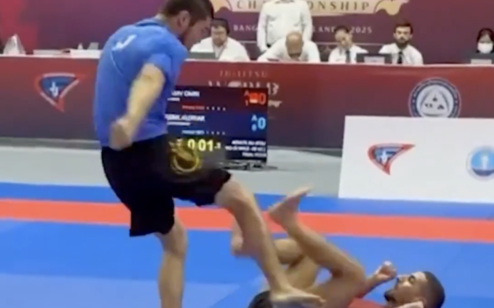 Israel’s Omri Haviv wins  jiu-jitsu gold as Kazakh rival disqualified for illegal kick